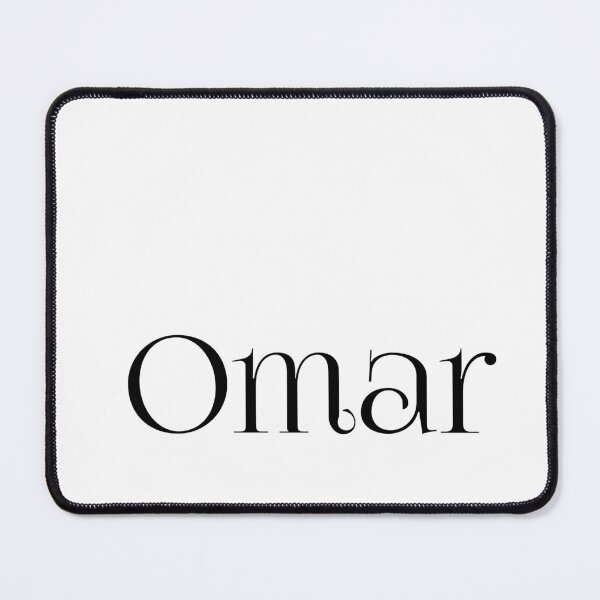 Item preview, Omar – Cool Arabic Name in Bold Black Font for Light Shirts designed and sold by Simplty.