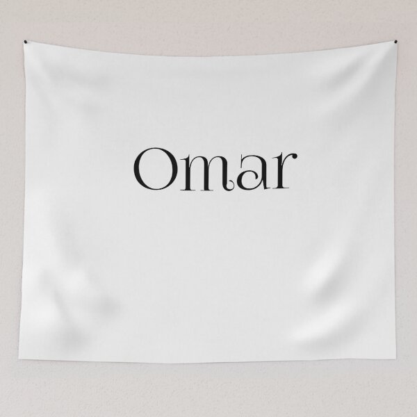 Item preview, Omar – Cool Arabic Name in Bold Black Font for Light Shirts designed and sold by Simplty.