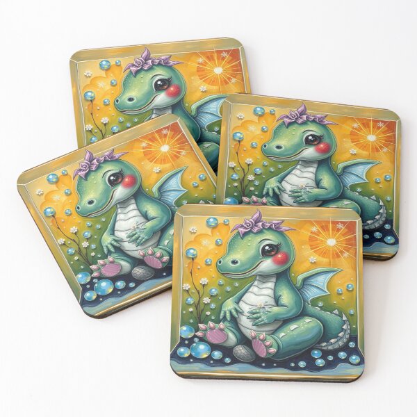 Item preview, Enchanted Baby Dragon – A Mystical Fantasy Companion designed and sold by FotoworldEdel.
