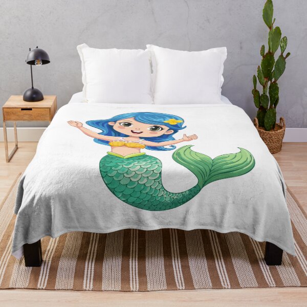Item preview, Mermaid, Mythical tale character, Little creature in water, underwater siren princess, designed and sold by Danler.