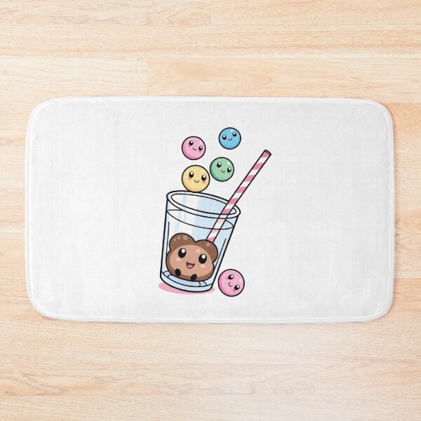 Item preview, Happy Boba Tea designed and sold by PinkiPop Studio.