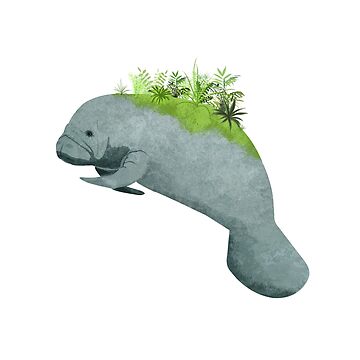 Artwork thumbnail, Majestic Sea Cow by katherineblower