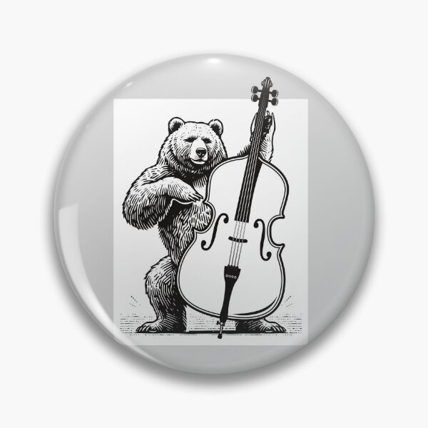 Item preview, Bass Bear designed and sold by AMERICANCHEEZ.