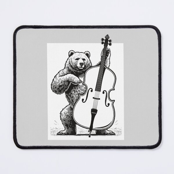 Item preview, Bass Bear designed and sold by AMERICANCHEEZ.