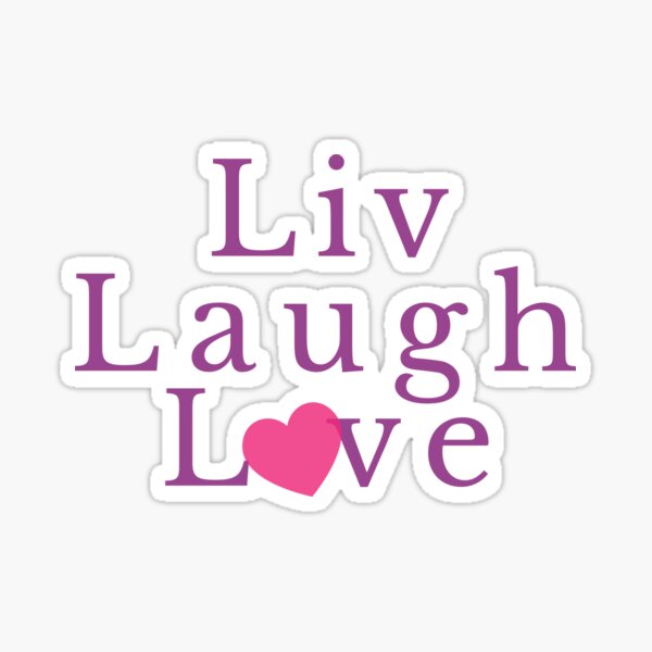 Item preview, Olivia Rodrigo Concert Sticker, Liv Laugh Love Top, Concert Tshirt designed and sold by Bits & Bops Boutique.
