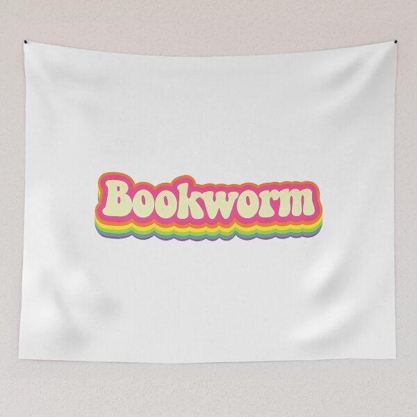 Item preview, Bookworm gay pride lgbtqia+ colorful rainbow reader queer aesthetic designed and sold by Fantasy Cache.