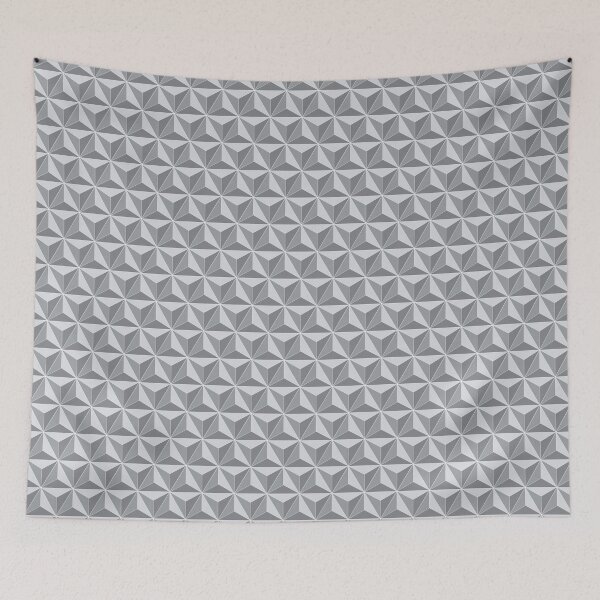 Item preview, Spaceship Earth Epcot Ball Geometrical Triangles All Over designed and sold by Feeling Artsy.