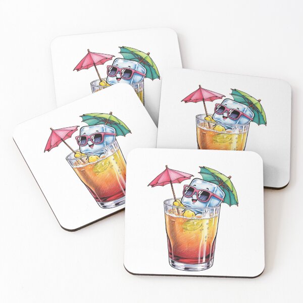 Item preview, Cool Ice Cube on Juice designed and sold by PinkiPop Studio.
