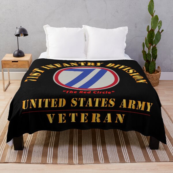 Item preview, Army - SSI - 71st Infantry Division - The Red Circle - US Army Veteran X 300 designed and sold by Military Insignia Products.