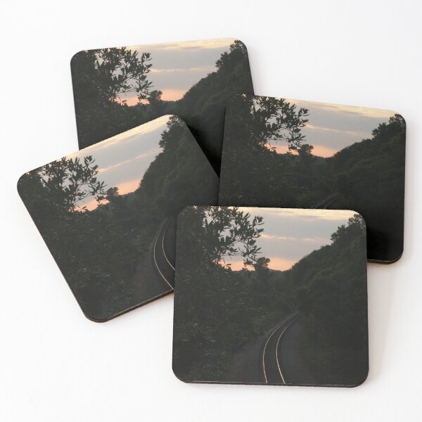 Item preview, Sunset and Railroad designed and sold by Malloryvg.