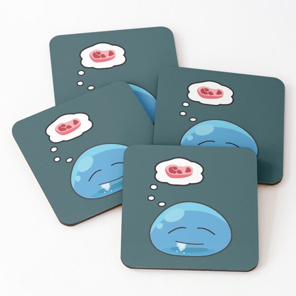 Item preview, Cute slime hungry for meat  designed and sold by FTYCuteDesign.