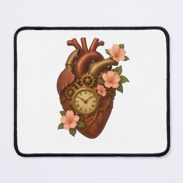 Item preview, Steampunk Heart Bloom designed and sold by WolfPixelRo.