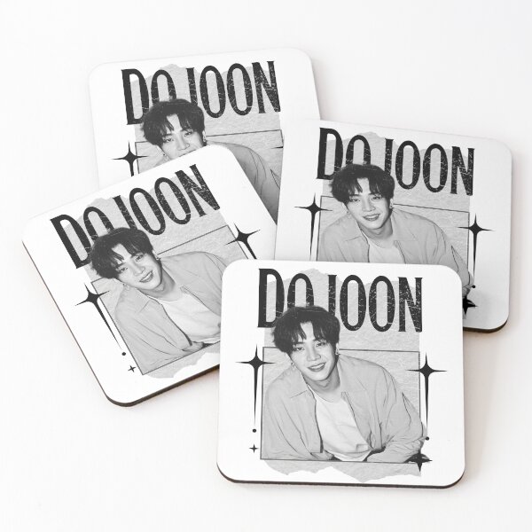 Item preview, Dojoon The Rose Kpop Group Band Monochrome Black and White Collage Art Design designed and sold by HELL0WBELLO.