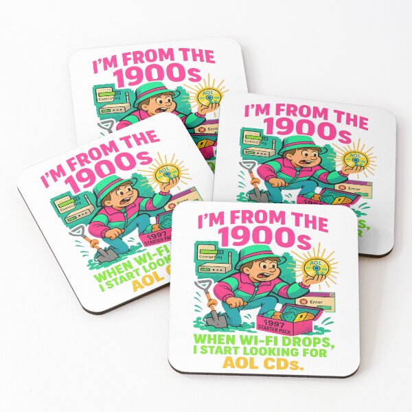 Item preview, I'm From the 1900s – AOL CD Hunter designed and sold by POD DYNASTY | Original Print On Demand T-Shirt Graphics.
