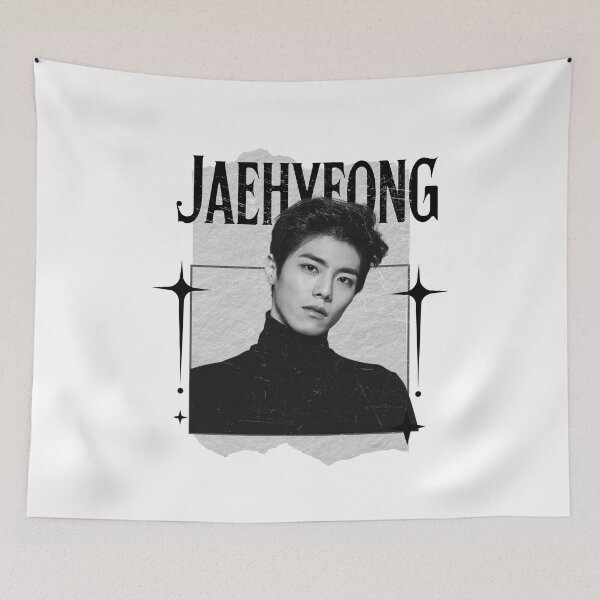 Item preview, Jaehyeong The Rose Kpop Group Band Monochrome Black and White Collage Art Design designed and sold by HELL0WBELLO.