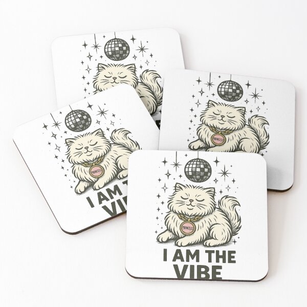 Item preview, I Am the Vibe – Subversive Kitty Series designed and sold by OpenArt.