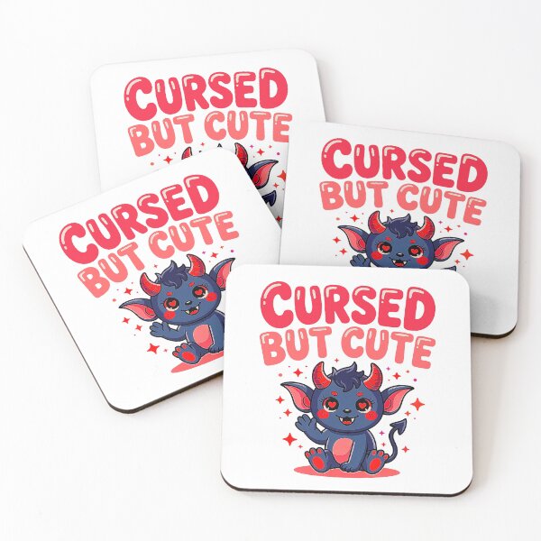 Item preview, Cursed But Cute Kawaii Demon Funny Goth Aesthetic  designed and sold by Amanda's Factory.