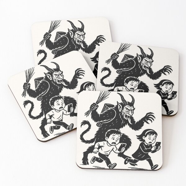 Item preview, Krampus designed and sold by 3 Cans.