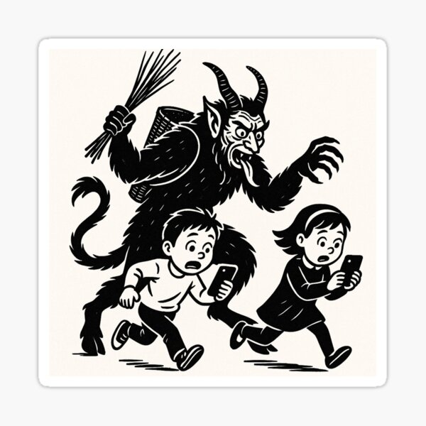 Item preview, Krampus designed and sold by 3 Cans.