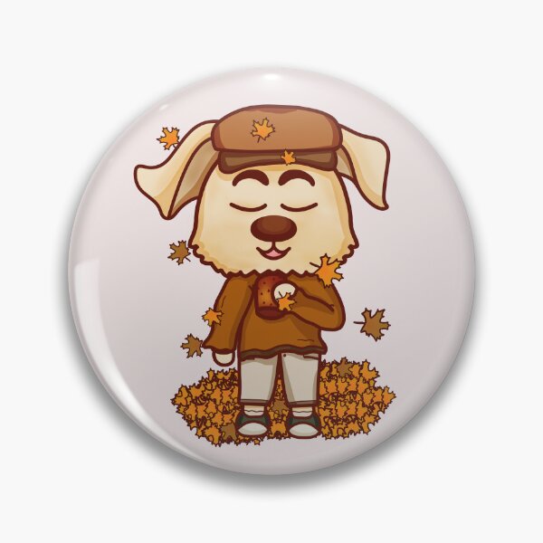 Item preview, Copie de Cozy Dog in Autumn – Warm and Cute Illustration designed and sold by IkayaCreation.