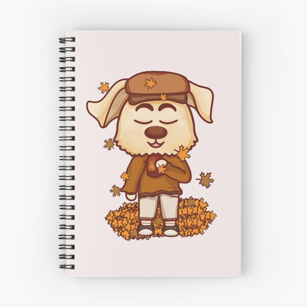 Item preview, Copie de Cozy Dog in Autumn – Warm and Cute Illustration designed and sold by IkayaCreation.