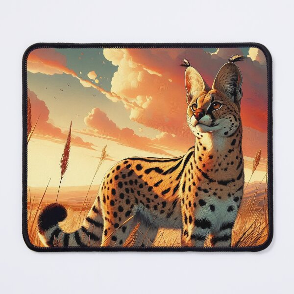Item preview, Serval Art | Exotic Cat Lovers designed and sold by ksgraphics222.