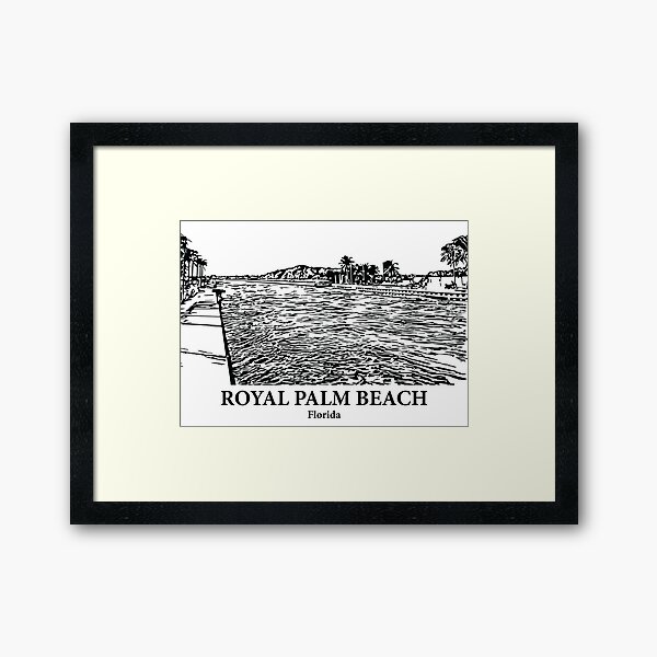 Item preview, Royal Palm Beach - Florida designed and sold by Lakeric.