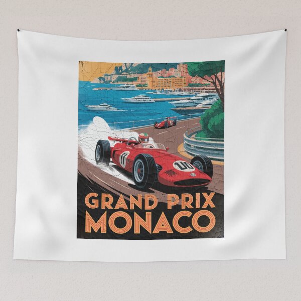 Item preview, Grand Prix Monaco designed and sold by Angry Swan Designs.