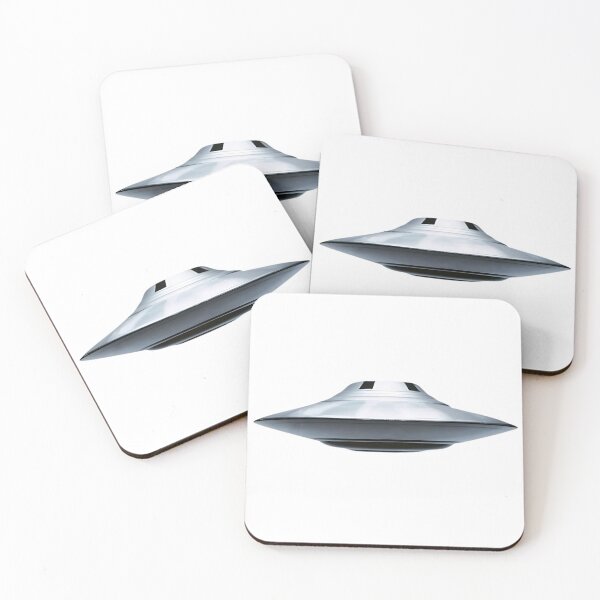 Item preview, Classic Silver UFO - Realistic Retro Sci-Fi Encounter designed and sold by non-subjek.
