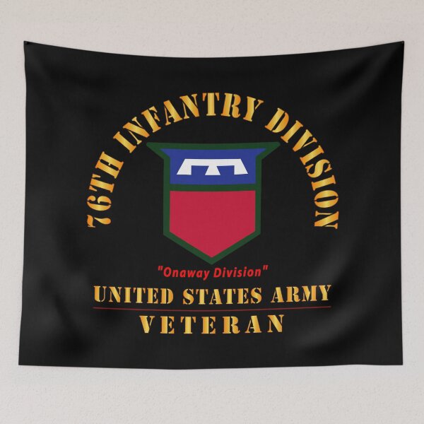 Item preview, Army - SSI - 76th Infantry Division - Onaway Division - US Army Veteran X 300 designed and sold by Military Insignia Products.