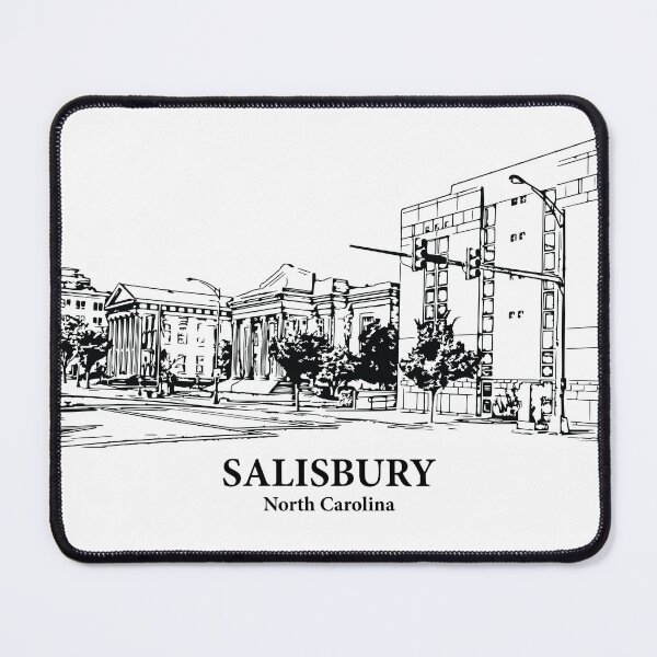 Item preview, Salisbury - North Carolina designed and sold by Lakeric Cityscapes.