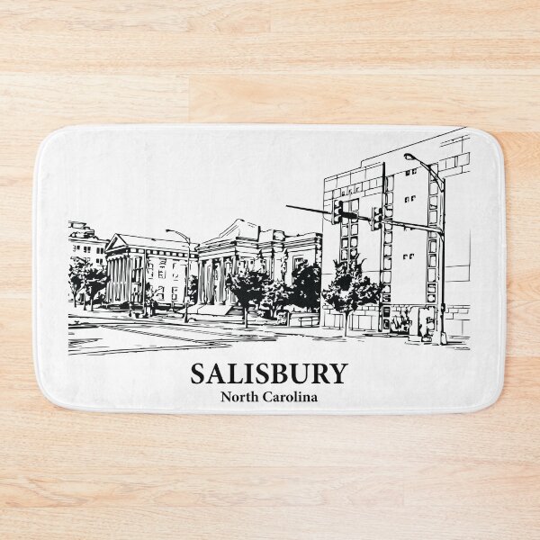 Item preview, Salisbury - North Carolina designed and sold by Lakeric Cityscapes.