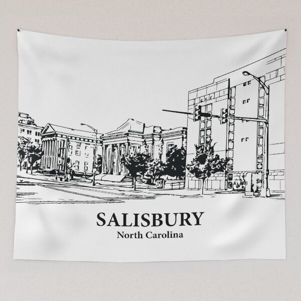 Item preview, Salisbury - North Carolina designed and sold by Lakeric Cityscapes.
