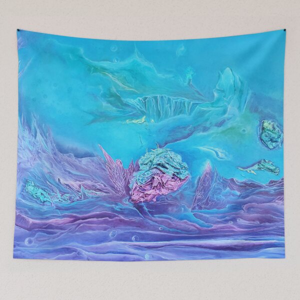 Item preview, Compassion acrylic painting contemporary painting designed and sold by Gabriel BOCQUAIRE.