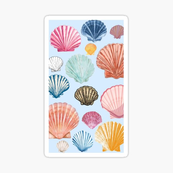 Item preview, Sea Shell Trendy Beachy Summer Collage designed and sold by marisa-joelle.