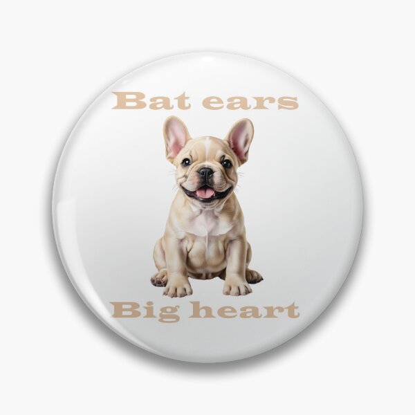 Item preview, Cream French Bulldog Puppy – Bat Ears, Big Heart designed and sold by Pawtraitvibes.