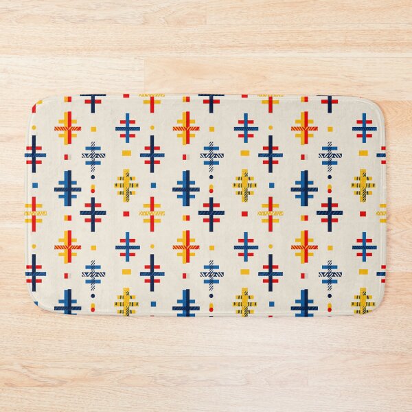 Item preview, Modular Cross Symbols in Red and Gold designed and sold by Moisky Patterns.