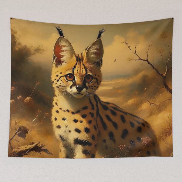 Item preview, Serval Art #4 | Exotic Cat Lovers designed and sold by ksgraphics222.