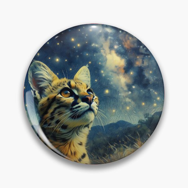 Item preview, Serval Art #5 | Exotic Cat Lovers designed and sold by ksgraphics222.