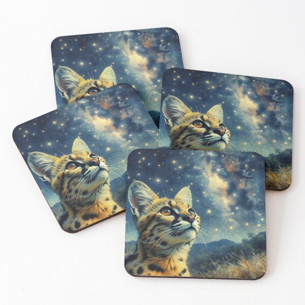 Item preview, Serval Art #5 | Exotic Cat Lovers designed and sold by ksgraphics222.