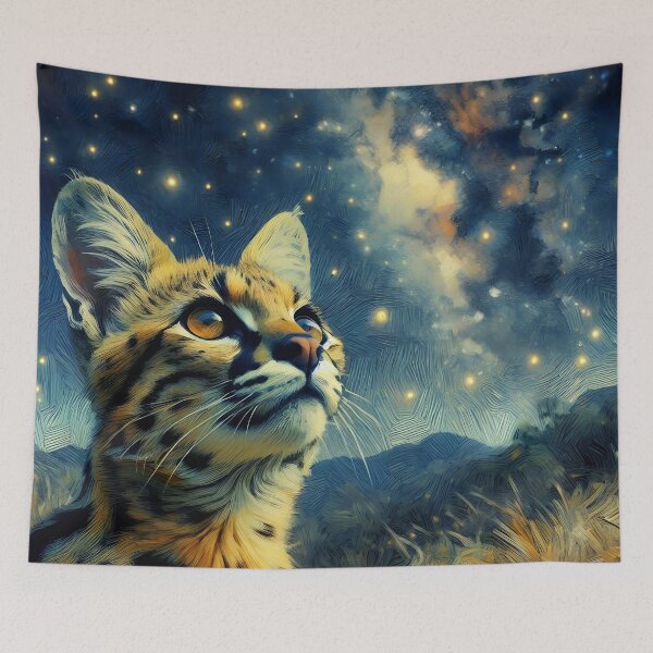 Item preview, Serval Art #5 | Exotic Cat Lovers designed and sold by ksgraphics222.