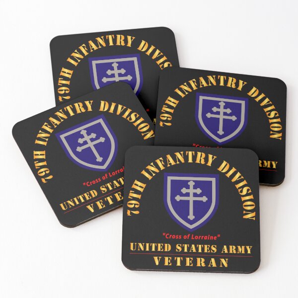 Item preview, Army - SSI - 79th Infantry Division - Cross of Lorraine - US Army Veteran X 300 designed and sold by Military Insignia Products.