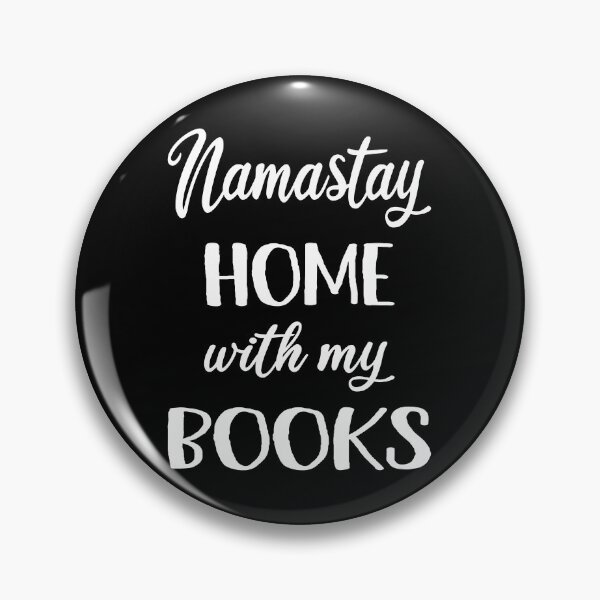 Item preview, Namastay Home With My Books I designed and sold by Lemon Pepper.