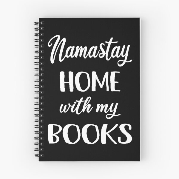 Item preview, Namastay Home With My Books I designed and sold by Lemon Pepper.