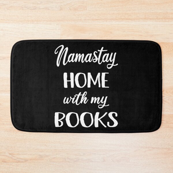 Item preview, Namastay Home With My Books I designed and sold by Lemon Pepper.