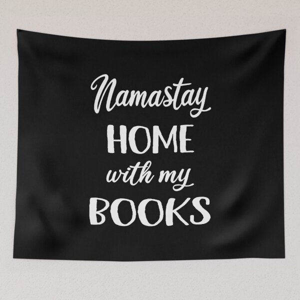 Item preview, Namastay Home With My Books I designed and sold by Lemon Pepper.