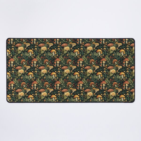 Item preview, Botanical Floral and Mushroom Pattern designed and sold by chaoticreative.