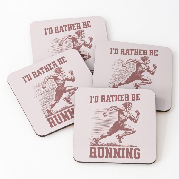 Item preview, I'd Rather Be Running Runner Athlete Sportsman designed and sold by KLArtzStore.