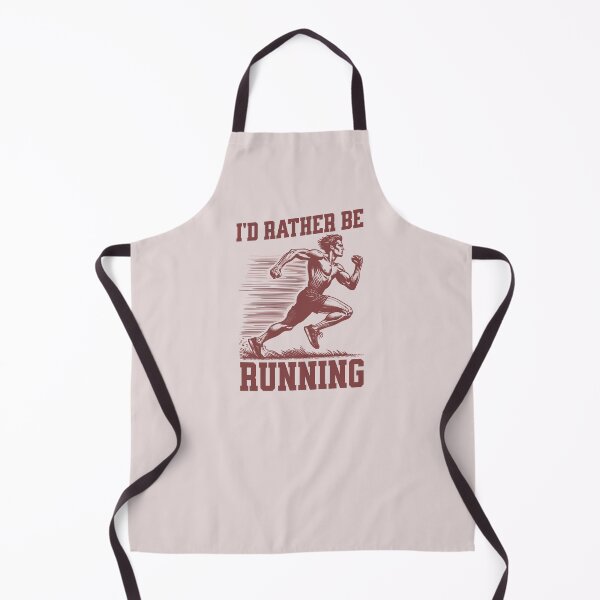 Item preview, I'd Rather Be Running Runner Athlete Sportsman designed and sold by KLArtzStore.