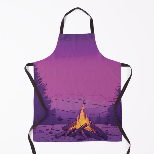 Item preview, Purple Sky over Campfire designed and sold by CalmnessbyChoice.